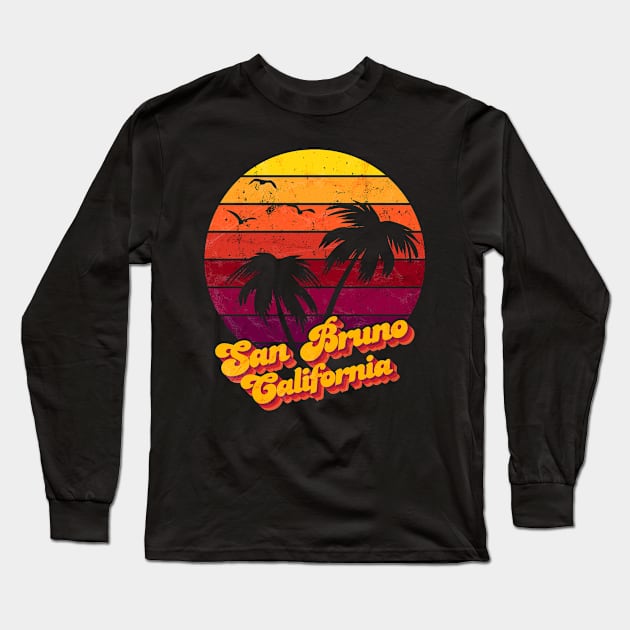 San Bruno California Long Sleeve T-Shirt by Jennifer